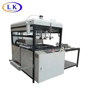 Small automatic plastic container blister tray vacuum thermoforming machine