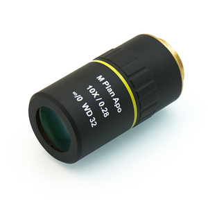 M kế hoạch APO 10x kính hiển vi mục tiêu | apochromatic, brightfield | để kiểm tra chất bán dẫn & PCB - Product Image 2