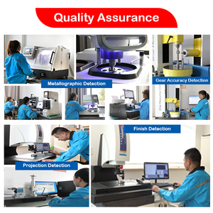 Forgiato su misura di grandi dimensioni fusione 42Crmo dente trasmissione scanalatura anello di trasmissione e pignone elicoidale sperone albero ingranaggio a vite - Product Image 4