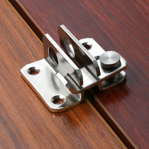 Jinnate Stainless Steel <b>Door</b> Latch Left Right Opening Cabinet Hardware With Screws - Product Image 3