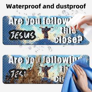 Imán para parachoques de coche, 9,7x3,1 pulgadas, reflectante, magnético, reutilizable, pegatina para conductores, señal de advertencia de seguridad, pegatinas divertidas para coche - Product Image 2