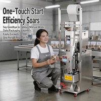 Machine d'emballage verticale multifonctionnelle automatique pour le remplissage et la fermeture de sachets de poudre, granulés, céréales, aliments, chips, bâtonnets, pop-corn