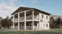 Nouvelle conception de maison préfabriquée en kit démontable avec structure en acier, maison miniature en conteneur de 20 pieds, entrepôt extérieur