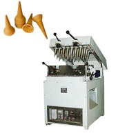 Machine à gaufres Machine à fabriquer des cornets de crème glacée Gaufrettes Biscuit Machine à fabriquer des cornets de glace