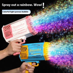 Personalizzato Bazooka Bubble <span class=keywords><strong>Gun</strong></span> Giocattoli Pistola <span class=keywords><strong>Gun</strong></span> Elettrico Bolle Macchina Outdoor Estate Giocattolo per Bambino - Product Image 2