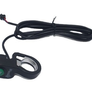 Yk0473b <b>Electric</b> <b>Bike</b> Horn Switch 150cm Wire Length For Retrofit Upgrade ABS Material Touch Control - Product Image 1