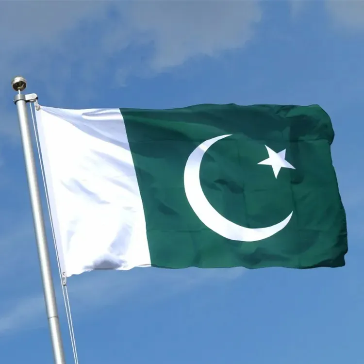 Sunshine Custom pakistani sche Flagge Günstige große Pakistan National flagge Pakistani sche Land Flagge