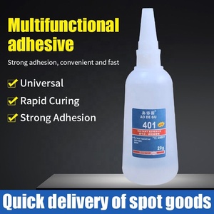 AODEGU 401-200mlacrilico adesivo super colla plastica metallo speciale colla universale bianco basso per chilogrammo colla adesiva - Product Image 3