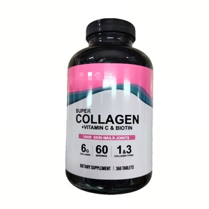 <span class=keywords><strong>Complément</strong></span> <span class=keywords><strong>Alimentaire</strong></span> de Collagène Bovin Hydrolysé en Comprimés avec <span class=keywords><strong>Biotine</strong></span> et Vitamine C pour Soutenir la Santé des Articulations et Favoriser des <span class=keywords><strong>Cheveux</strong></span> Plus Forts – Fabrication OEM - Product Image 1