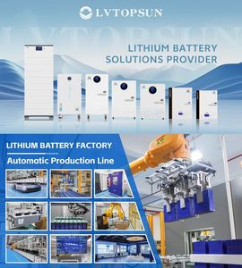 แบตเตอรี่เก็บพลังงานแสงอาทิตย์ <span class=keywords><strong>lvtopsun</strong></span> 51.2V แพ็คสำรอง10KWH 200AH สำหรับบ้านที่อยู่อาศัย - Product Image 4