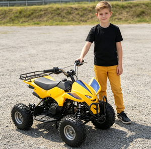 Factory Wholesale <strong>Kids</strong> Ride on Toy All Terrain Vehicle 4 Wheeler Gas Metal <strong>Quad</strong> Bike <strong>for</strong> <strong>Sale</strong> - Product Image 3