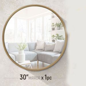 2025 tendance maison Art décor personnalisé en gros moderne naturel ovale miroir mural pour meubles de salon - Product Image 6