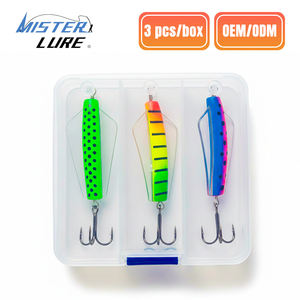 Leurre de pêche MISTER LURE pour brochet, truite et saumon, leurre de haute qualité <span class=keywords><strong>Demon</strong></span> Bait pour pêche en eau douce avec hameçon, leurre de pêche OEM - Product Image 1