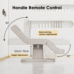 Win Multifunctional Backrest Facial Spa Table for Salon Living Room Beauty Foam Topper Modern Furniture Electric Foldable - Product Image 5