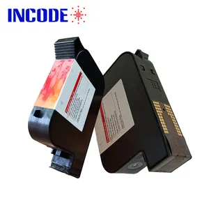 INCODE Factory Sale 1349 Compatible Refilling 2588 JS12 JS10 T1704K IQ800 Black Solvent Ink Cartridge For PP HP 45 TIJ25