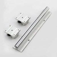 Rail de guidage linéaire en aluminium TBR16 -1000mm TBR16UU, bloc coulissant pour routeur CNC