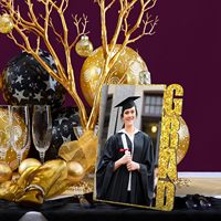 Bingkai Foto Wisuda DIY 2026 untuk SMP, Bingkai Foto Sublimasi Kosong untuk Souvenir Meja Kerja, Dapat Dikustomisasi