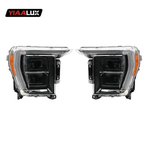 Upgrade to New DRL Optical Tears Style Full LED Headlamp headlight For FORD F150 Headlight 2021-up