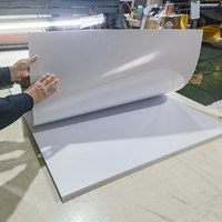 Feuille de PVC brillante blanche pour impression de cartes d'identité et de cartes de visite