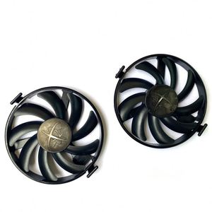 FDC10U12S9-C พัดลมระบายความร้อนแทนที่สำหรับ XFX <span class=keywords><strong>AMD</strong></span> <span class=keywords><strong>Radeon</strong></span> RX 470 480 580 RX580 RX480 <span class=keywords><strong>RX470</strong></span> EDITION RX-480P85EAJ/7 คริมสันกราฟิกการ์ด - Product Image 4