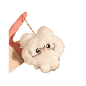 Éxito en TikTok: Adorable Conejo de Peluche con Gafas, Bonito y de Gran Valor, Colgante de Peluche, Decoración para Bolsos de Hadas, Llavero, Relleno de Algodón PP, Para Todas las Edades - Product Image 4