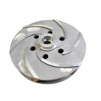 Hélice de pompe sur mesure en acier inoxydable moulé par investissement pour pompes centrifuges submersibles industrielles, pour eaux usées et produits chimiques, et pour pompes de circulation