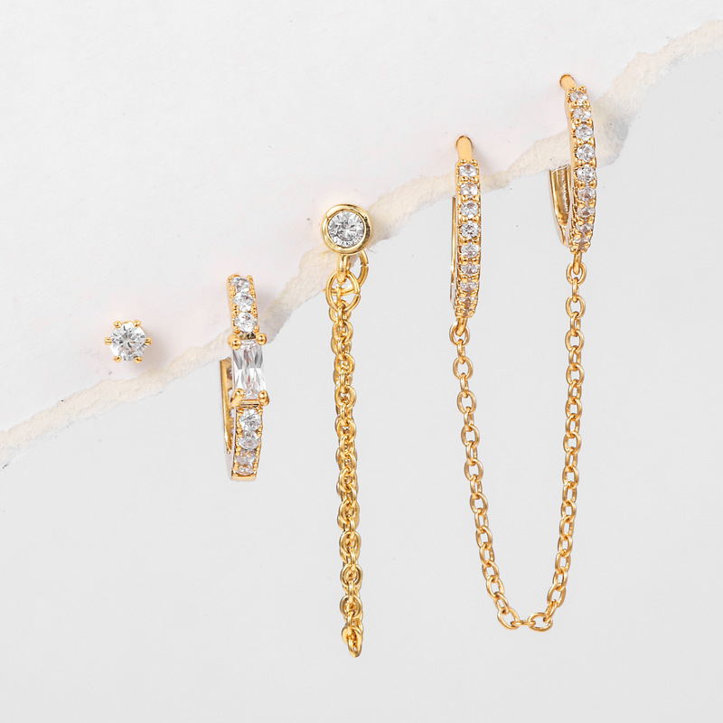 2024 New Design Wholesale Chain Earrings