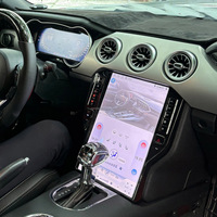 Tableau de bord numérique de 12,3 pouces et lecteur multimédia de 14,5 pouces pour Ford Mustang 2015-2021