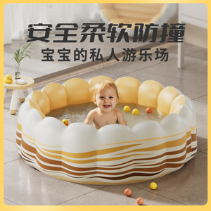 Pursuefree <b>Inflatable</b> <b>Pool</b> Petal Shape 60cm Kids Swimming Home Use - Product Image 4