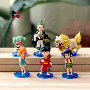 ฟิกเกอร์วันพีซ 6 ชิ้น ชุดกิโมโน ประเทศวาโน ลูฟี่ โซโล นามิ กล่องสุ่ม - Product Image 4