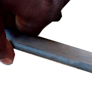 מחורר פלדה מחורר מחורר בר שטוח עם קצה עגול 30 x60mm st52 s355 hs קוד 355 hs קוד - Product Image 2