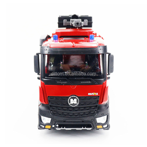 Camión de Bomberos con Aspersor <span class=keywords><strong>Huina</strong></span> <span class=keywords><strong>1562</strong></span> 1/14 RC 2.4G 22CH, Camión de Ingeniería de Combate con Rociador de Agua - Product Image 4