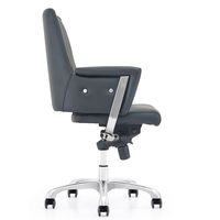 Meubles de bureau contemporains sur mesure de haute qualité pour les entreprises, chaise de bureau de direction moderne en cuir de luxe