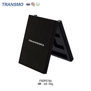 Palette de fards à paupières avec logo personnalisé, emballage carré, étui vide pour fards à paupières, palette de maquillage vide à 4 compartiments avec miroir - Product Image 4