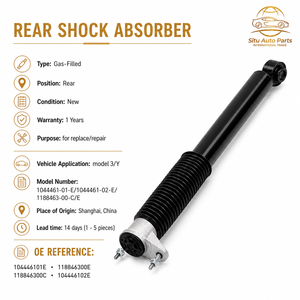 Ensemble d'amortisseurs arrière pour Tesla Model 3 Model Y, norme OE 1044461-01-E 1044461-02-E 1188463-00-C 1188463-00-E <span class=keywords><strong>LinTech</strong></span> - Product Image 3