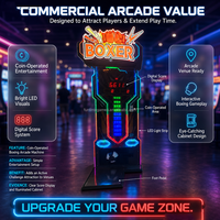 Machine de jeu électronique d'arcade de boxe et de kick-boxing pour parc d'attractions, jeu de combat fitness, prix abordable à vendre
