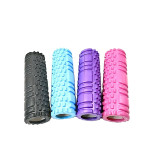 Mini Eva Hollow Rodillo de espuma de diámetro pequeño Relajación muscular Fitness Masaje Stick para columna de yoga y columna Mace - Product Image 1