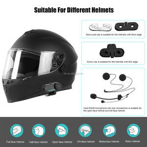 Interphone Bluetooth T-<span class=keywords><strong>COM</strong></span> VB <span class=keywords><strong>Moto</strong></span> BT Full Duplex, casque Bluetooth pour <span class=keywords><strong>moto</strong></span>, interphone pour casque FM, haut-parleur pour <span class=keywords><strong>moto</strong></span>, accessoires pour <span class=keywords><strong>moto</strong></span> - Product Image 6