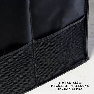 <span class=keywords><strong>Cofre</strong></span> de almacenamiento suave personalizado de fábrica, organizador de maletero de <span class=keywords><strong>coche</strong></span> plegable negro - Product Image 5