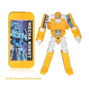 Đồ Chơi <span class=keywords><strong>Robot</strong></span> Biến Hình Máy Câu Chuyện Chiếu Sáng Đa Năng Điện Thoại Di Động Đồ Chơi Biến Hình Điện Thoại Di Động Bằng Nhựa Cho Bé Trai 5 Đến 7 Tuổi - Product Image 5
