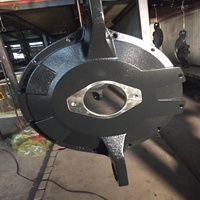 Schwungrad 100 kg Freie-Energie-Generator-Schwungradwelle für Schwungradgehäuse Pumpenhalterungen Produktionslinie Gusseisen Pumpendeckel