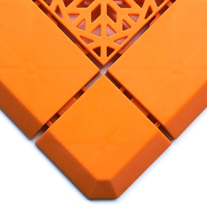 Revêtement <span class=keywords><strong>de</strong></span> sol modulaire en plastique emboîtable certifié CE, dalles <span class=keywords><strong>de</strong></span> <span class=keywords><strong>terrain</strong></span> <span class=keywords><strong>de</strong></span> <span class=keywords><strong>basket</strong></span> <span class=keywords><strong>3x3</strong></span>, revêtement <span class=keywords><strong>de</strong></span> sol pour terrains <span class=keywords><strong>de</strong></span> sport extérieurs - Product Image 4