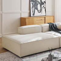 Nouveau canapé modulaire en tissu de haute qualité, style moderne et minimaliste, élégant pour appartement, salon, ameublement doux, éponge, hôtel