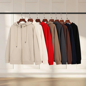 <span class=keywords><strong>Sudaderas</strong></span> con Capucha y Cremallera Personalizadas Unisex con Logotipo, Primavera, 100% Poliéster, Antiarrugas, Casuales para <span class=keywords><strong>Hombre</strong></span> y Mujer, Venta al Por Mayor - Product Image 1