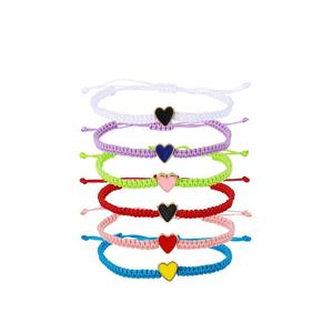 LC20250726 Rosario all'Ingrosso con <span class=keywords><strong>Corda</strong></span> Macramè Intrecciata della Beata Vergine Maria, Portafortuna Religioso - Product Image 1