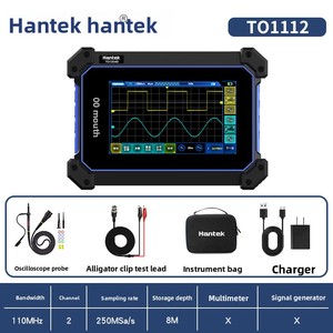 Oscilloscopes tablettes à double canal Hantek TO1112D/TO1112C/TO1112 - Product Image 6