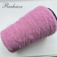 RHZ 1,3 cm 13nmn/1 100% Nylon Feder Nerzgarn zum Stricken