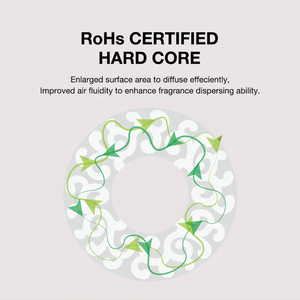 เครื่องกระจายน้ำหอมปรับอากาศในรถยนต์แบบไม่มีน้ำอลูมิเนียมอัลลอยหินอ่อนธรรมชาติสำหรับรถยนต์ - Product Image 6