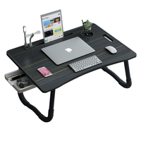 Table de lit pliable pour ordinateur portable de haute qualité Table d'ordinateur portable pliante bureau d'étude Portable support de lecture