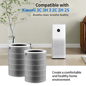 Hiệu quả cao thay thế H13 than hoạt tính Cartridge RFID Bộ lọc không khí cho Xiaomi 3C 3h 2S 2C 2h Pro Máy lọc không khí hộ gia đình - Product Image 4